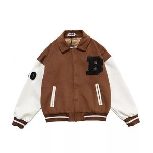 Brown Varsity Jacket